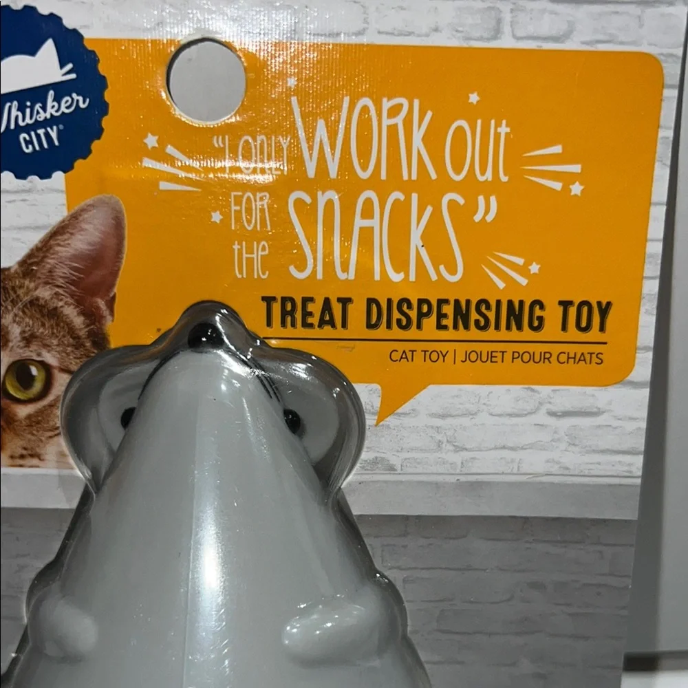 Mouse Interactive Treat Dispensing Cat Toy